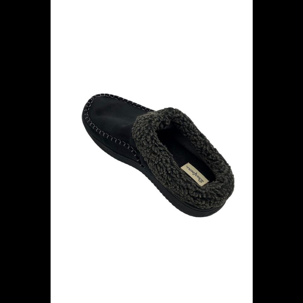 Dearfoams Men's Brendan Memory Foam Clog Black - - image 3